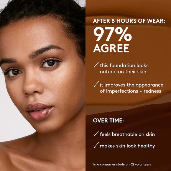 Fenty Beauty Soft’Lit Naturally Luminous Hydrating Longwear Foundation Shade 490 - Picture 9 of 16